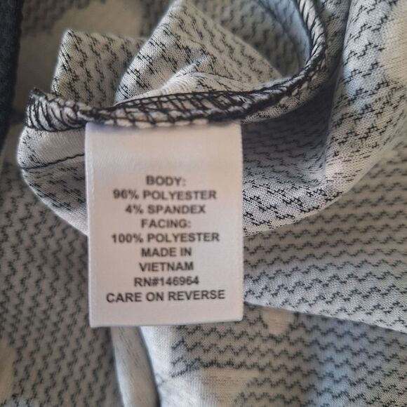 Elle Womens A Line Dress Sleeveless Floral Flowy Classic Romantic Officecore  XS - Picture 8 of 10